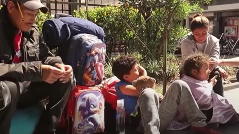 “Algún día nos vamos a componer”: familia hondureña vive en las calles de Guatemala