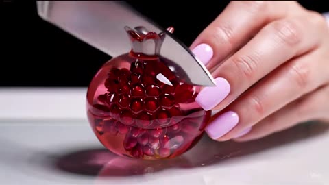 Satisfying AI ASMR Glass Cutting Videos - AI ASMR Stone Cutting Compilation Part 3