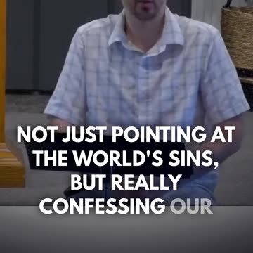 True revival starts with honest self-reflection, not pointing fingers at others.