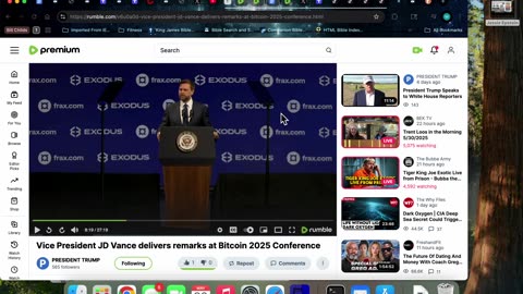 5/31/25 JD Vance, Jhn 10:1, a thief opening “some other way”? Yes