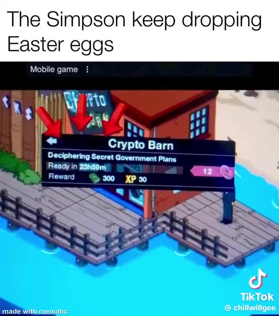 This is weird!!! And it really was from 1997. Simpsons Crypto wormhole.