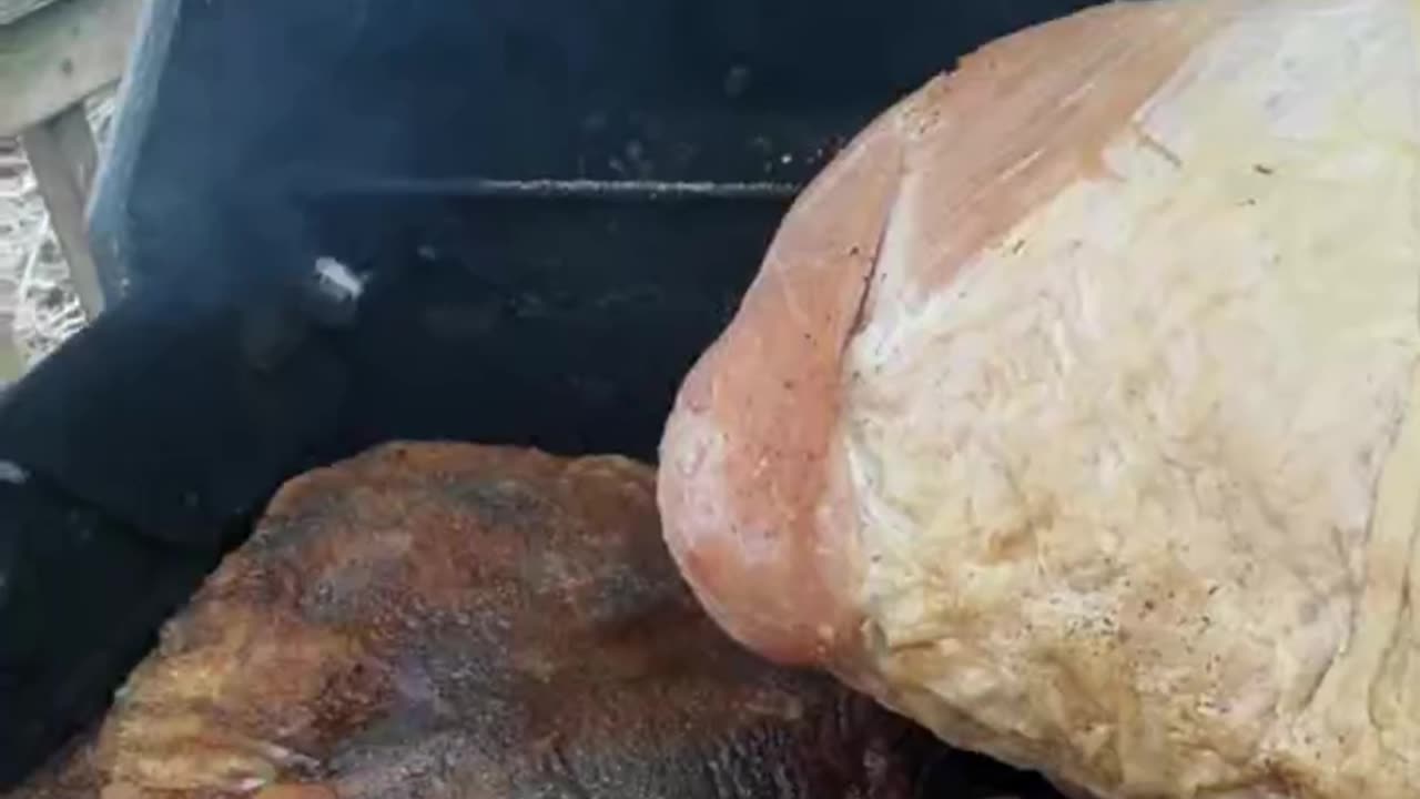 Smoking Sausage and a Cigar