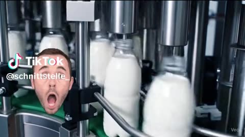 FOOTAGE OF MILK BEING ARTIFICIALLY MODIFIED!!