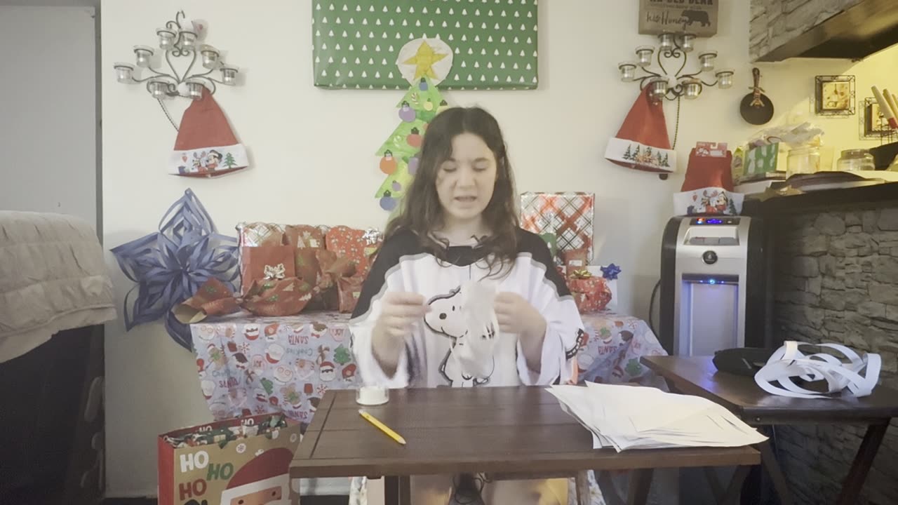 SNOW FLAKE PAPER MAKE