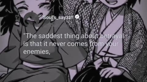 _The saddest thing about betrayal is that it never comes from your enemies_🙂💔