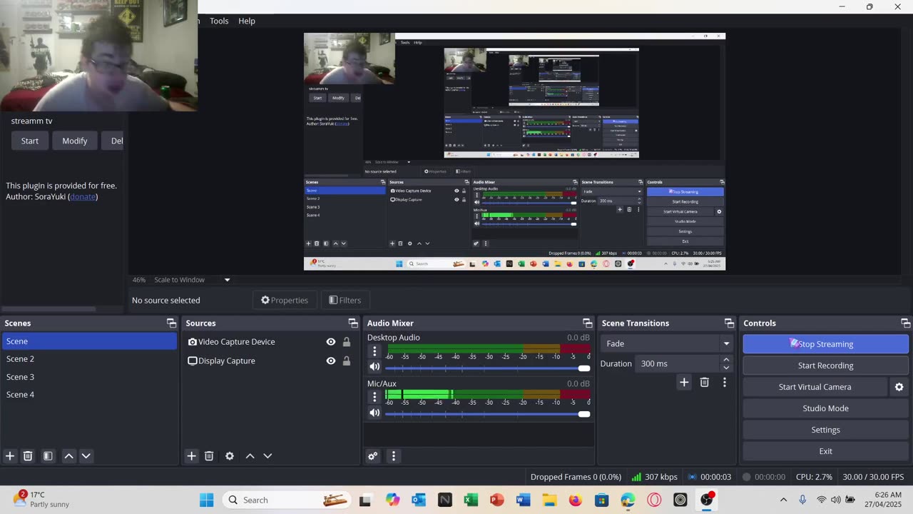 come watch me stuff like blockchain stuff or playing video games or stuff
