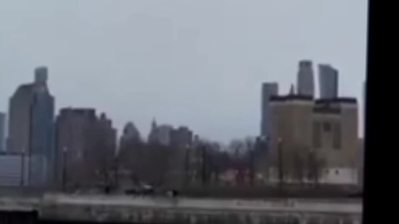 Another fake helicopter crash.