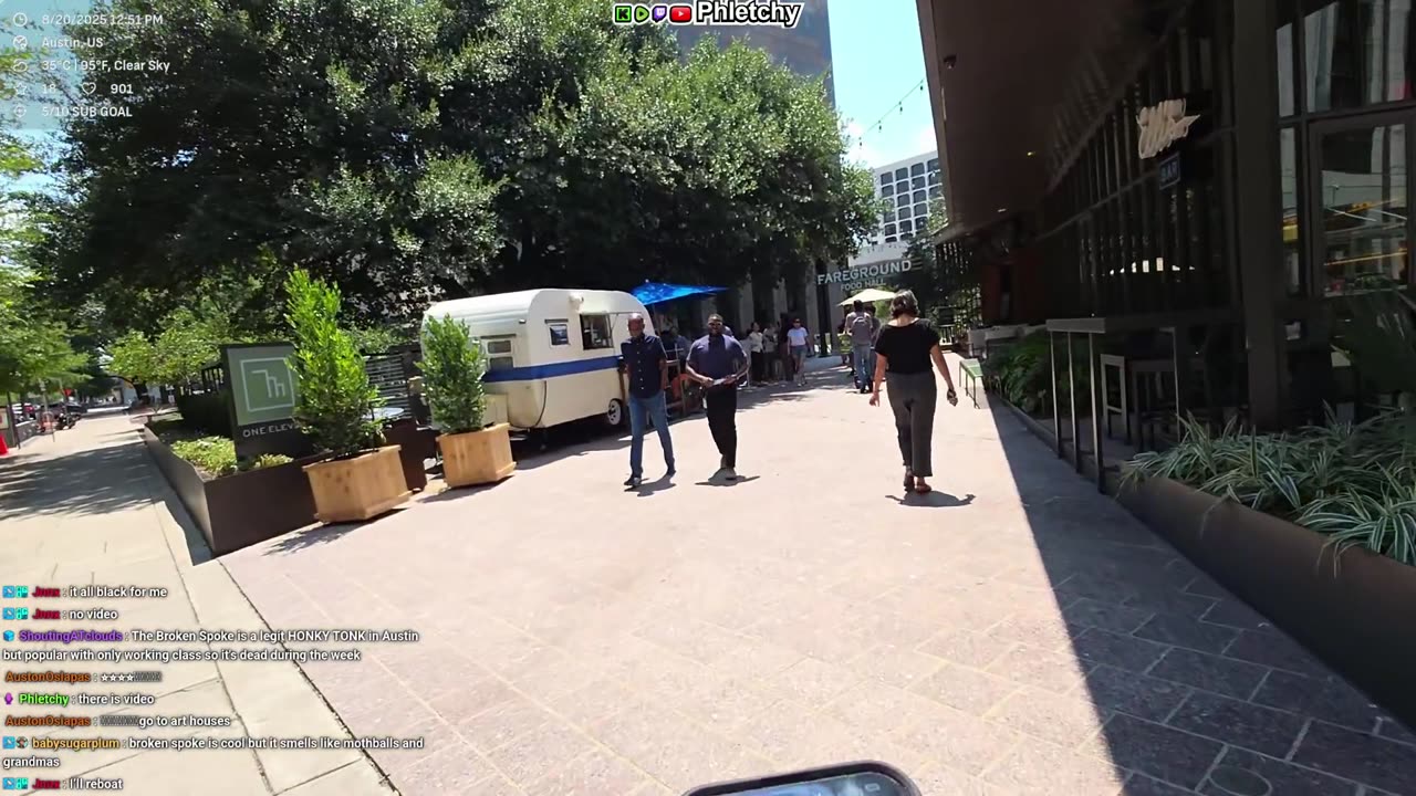 🔴 LIVE: IRL - Austin, TX After Scavenger Hunt (Only streaming reading Kick chat)