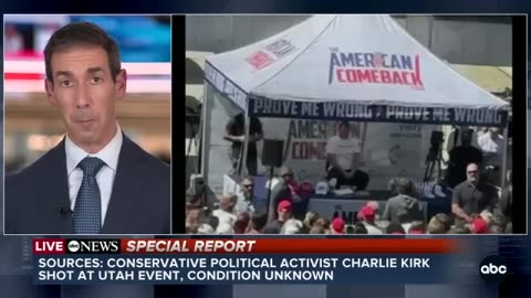 Breaking: Charlie Kirk shooting: Witness says man yelled: "I'd do it again!" aft