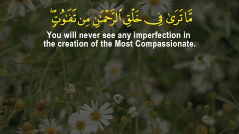 Look Again, You Will Find No Flaws | Surah Al-Mulk 1–3 | Glory of the Creator