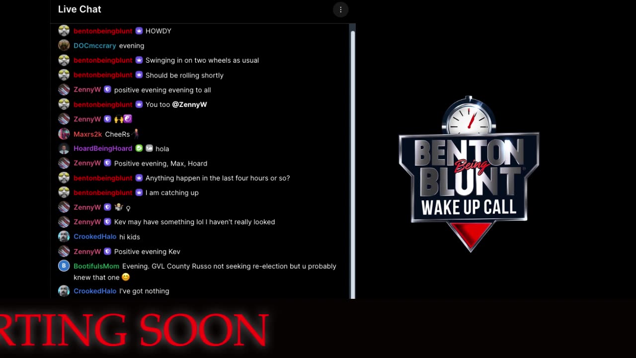 Benton Being Blunt "The Kitchen Sink"