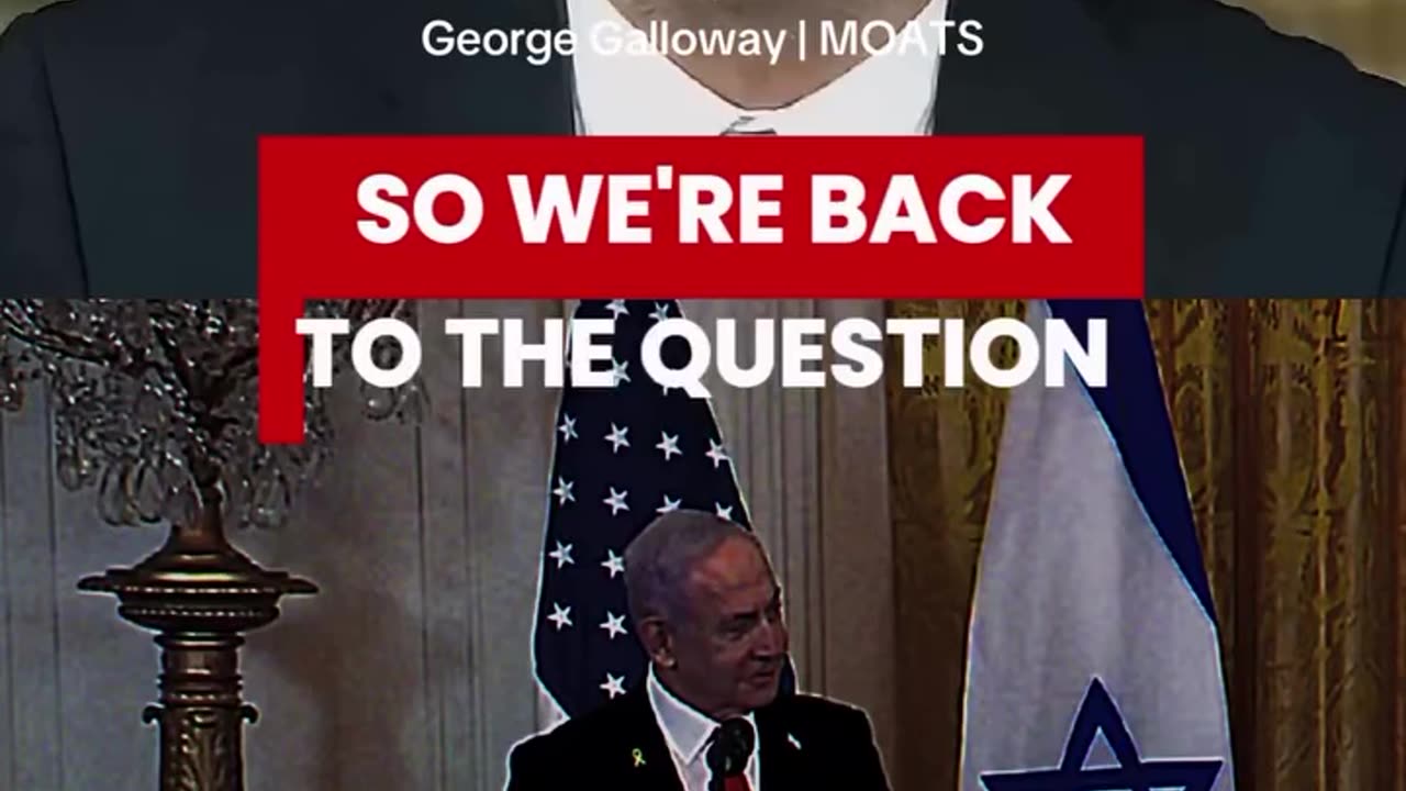 George ~ Isreal fell off a Cliff that time