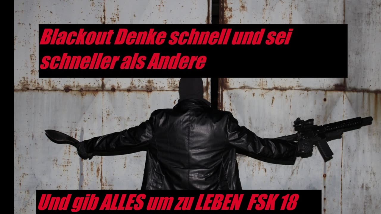 BLACKOUT DENK SCHNELLER UND SEI SCHNELLER