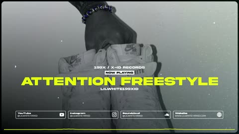 LILWHITE199XID X Attention Freestyle (Visualizer)