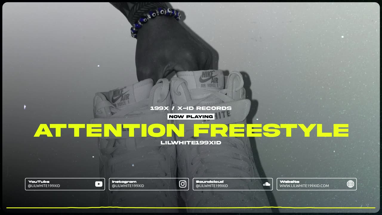 LILWHITE199XID X Attention Freestyle (Visualizer)