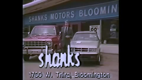 June 25, 1985 - Beat The Heat Sale at Shanks Motors in Bloomington, Indiana