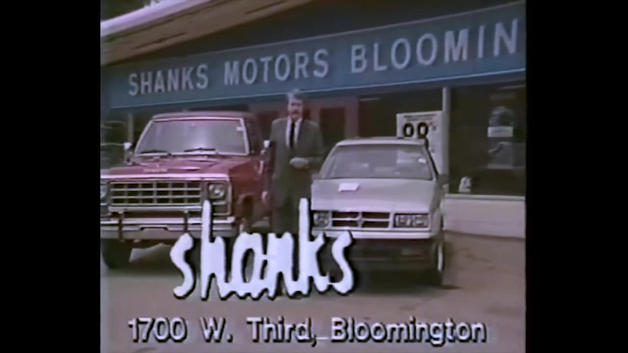 June 25, 1985 - Beat The Heat Sale at Shanks Motors in Bloomington, Indiana