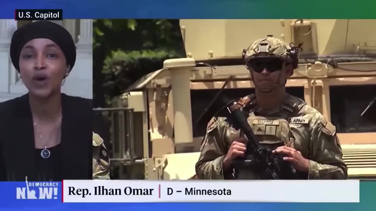 ILHAN OMAR: "America is turning into 1 of the worst countries on earth."
