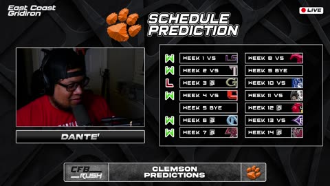 College Football Rush: Thomas Castellanos Lying? | Joel Klatt's Preseason Rankings | Clemson Predictions