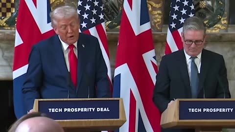 Trump, UK PM Starmer Clash Over Two-State Solution in Israel-Gaza