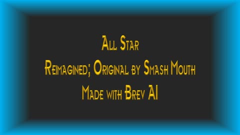 All Star - Originally by Smash Mouth