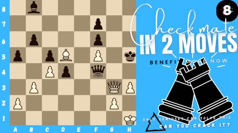 Can you checkmate in 2 moves? (P.10) (White to play)♟️