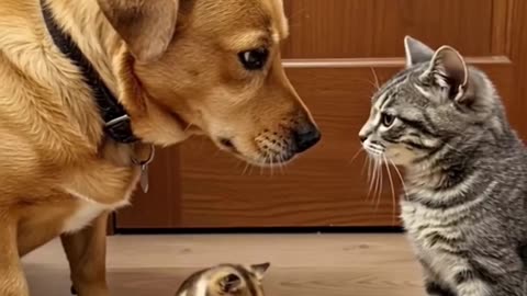 Hilarious Dog, Cat, and Hamster Showdown – Cutest Animal Comedy Ever!
