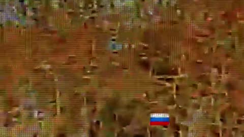 Drone Strikes on Russian Infantry(Retro Style)