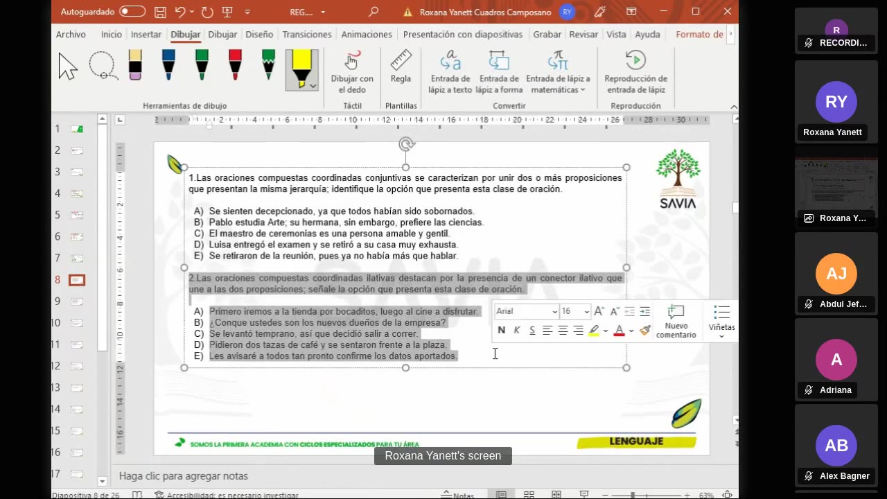 SAVIA SEMIANUAL 2024 | Semana 17 | Lenguaje S1