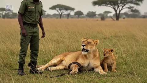 The Lion Cub Recognizes the Man Who Saved Him, What Happens Next Is Unbelievable
