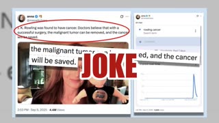 Fact Check: J.K. Rowling Does NOT Have Cancer -- Rumor Was Sparked By A Joke Posted On Social Media