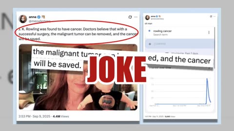 Fact Check: J.K. Rowling Does NOT Have Cancer -- Rumor Was Sparked By A Joke Posted On Social Media