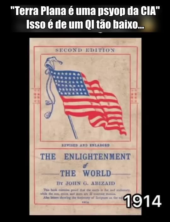 A Terra Plana é um fato atestado pelo método científico.