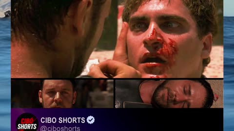 In Gladiator (2000), Maximus grabs dirt before a fight