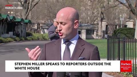 FULL GAGGLE: Stephen Miller Says DOJ Can Probe Biden Pardons, Defends Deportations