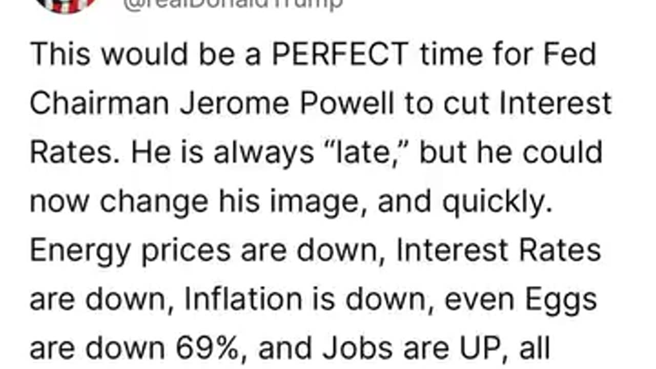 Donald Trump End the Federal Reserve Act And Cut them Yourself
