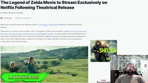 Netflix Secured Rights For Legend Of Zelda Movie