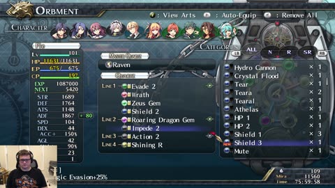 Biggles Plays: Trails Of Cold Steel 2: Blind Playthrough Part 25