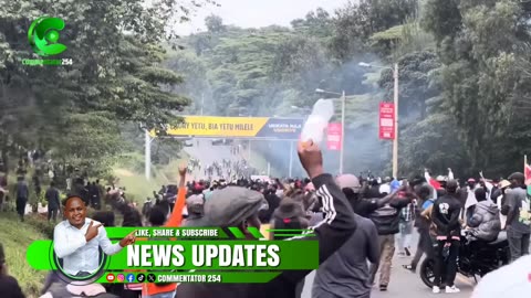 KUJA UNIUWE Angry Gen Z Lady Confronts A Police Officer Who Tried To Attack Her In CBD