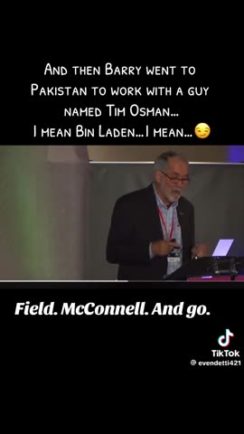 Well... that's interesting - Field McConnell on Obama & Bin Laden