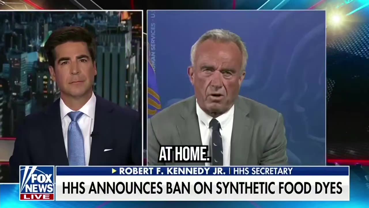 RF Kennedy Jr. anuncia la inminente prohibición de tintes sintéticos en alimentos