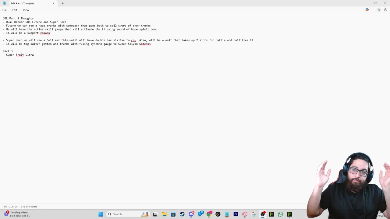 Part 2 & 3 Prediction Video | Dragon Ball Legends