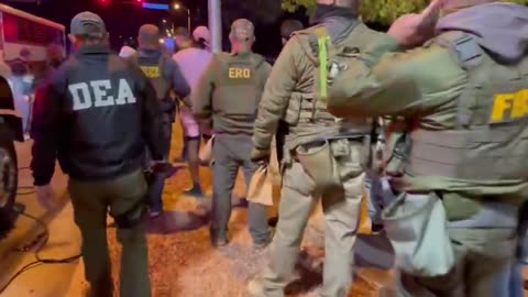 A big Raid last night "DJT"