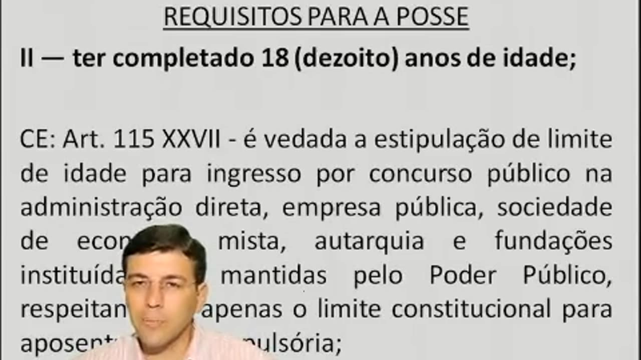 Estatuto dos Funcionários Públicos do Governo de SP - Aula 06