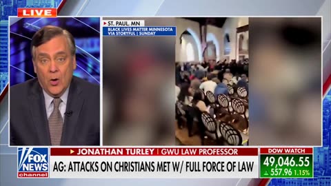 Jonathan Turley Slams Democrat AG For Being 'Wrong' About Claim Involving Anti-ICE Church Rioters