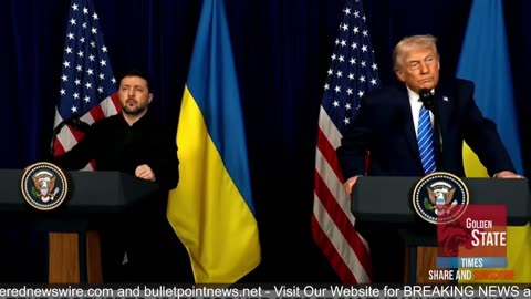 GST-Trump's Announcement SHOCKS Zelensky at Press Conference on Russia!