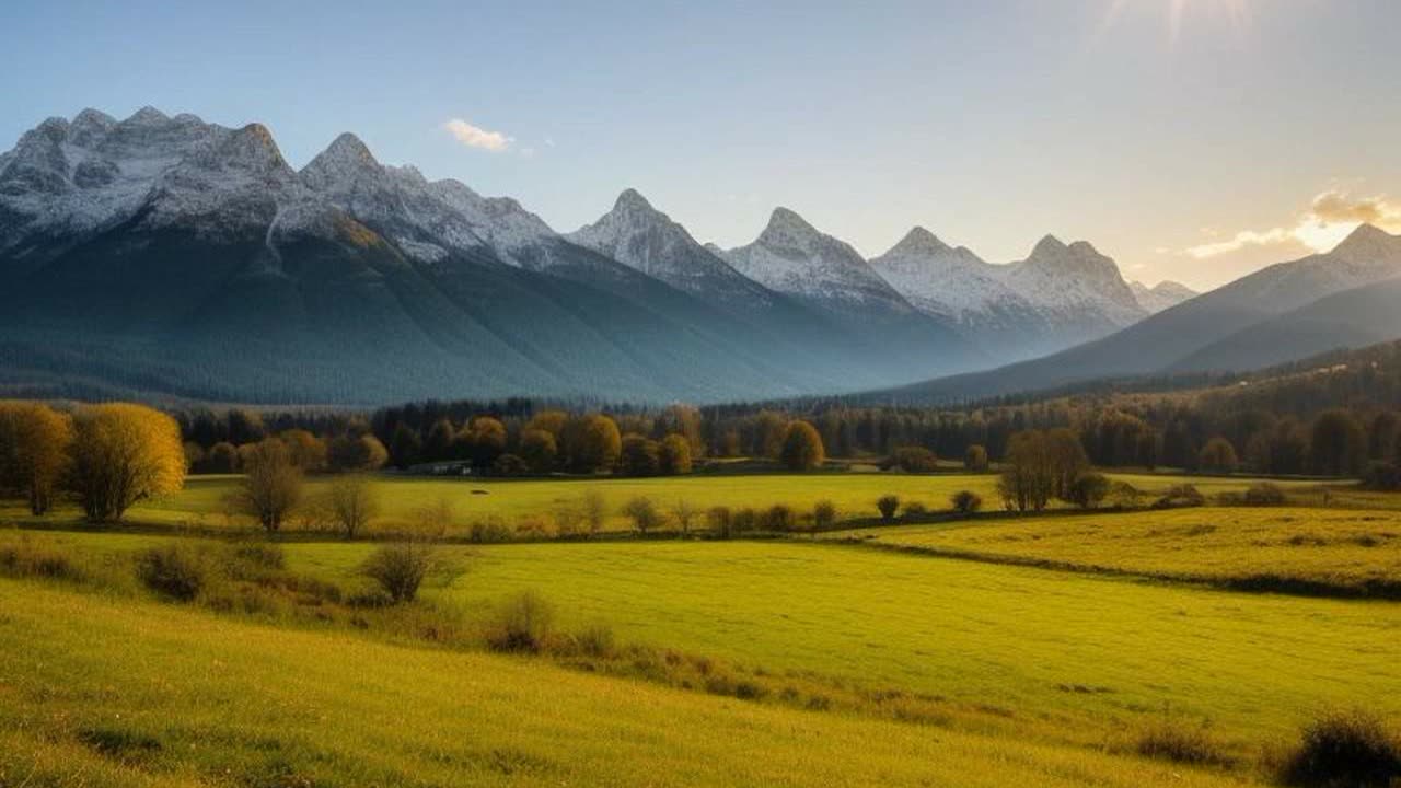 Atmospheric nature soundscape