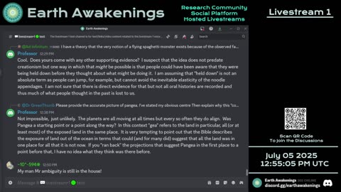 Earth Awakenings - Livestream 1 - #3275