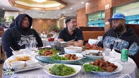 This Fried Lobster Noodle Dish Cost $150 & It Was WORTH IT! _ We Starving (1080p)