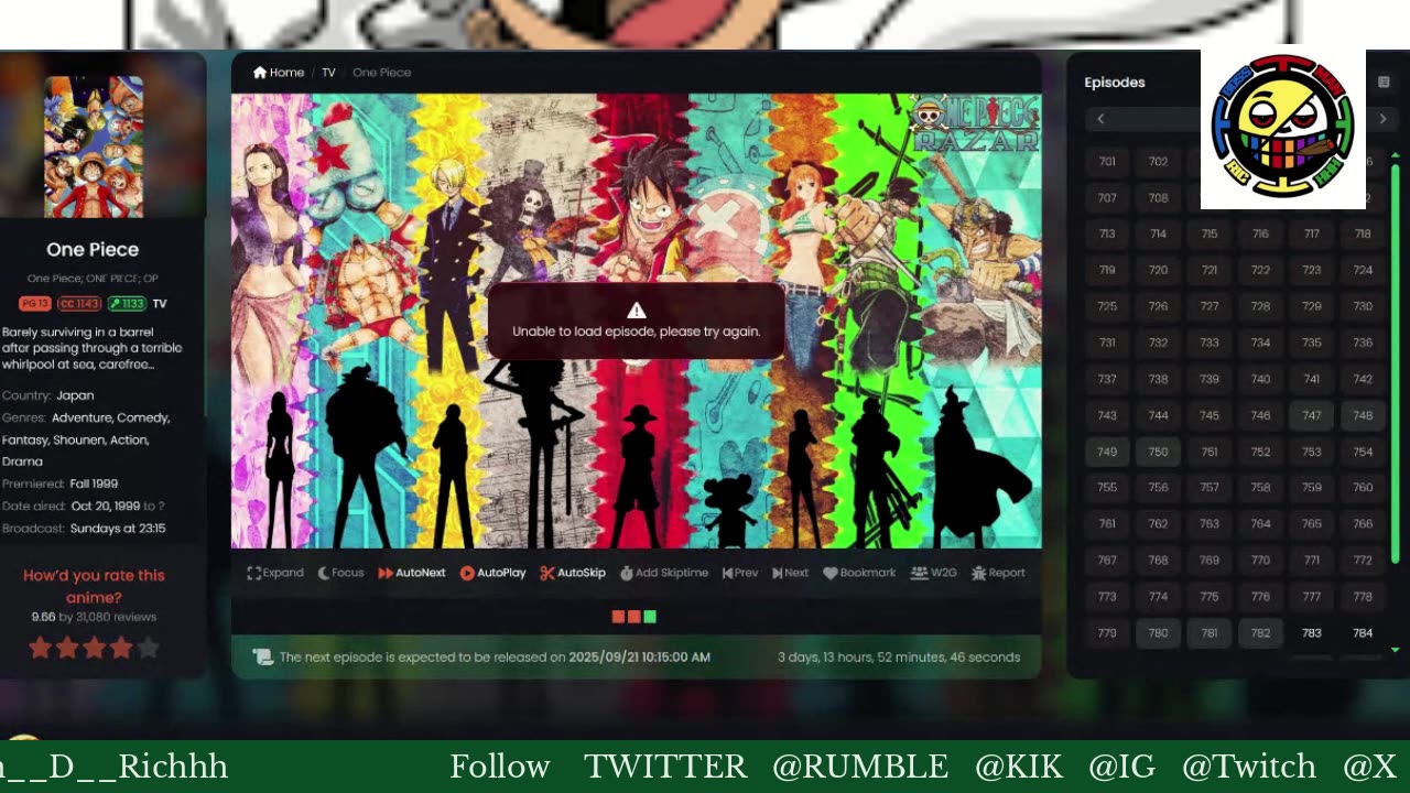 ONE PIECE MARATHON TUNE IN 100